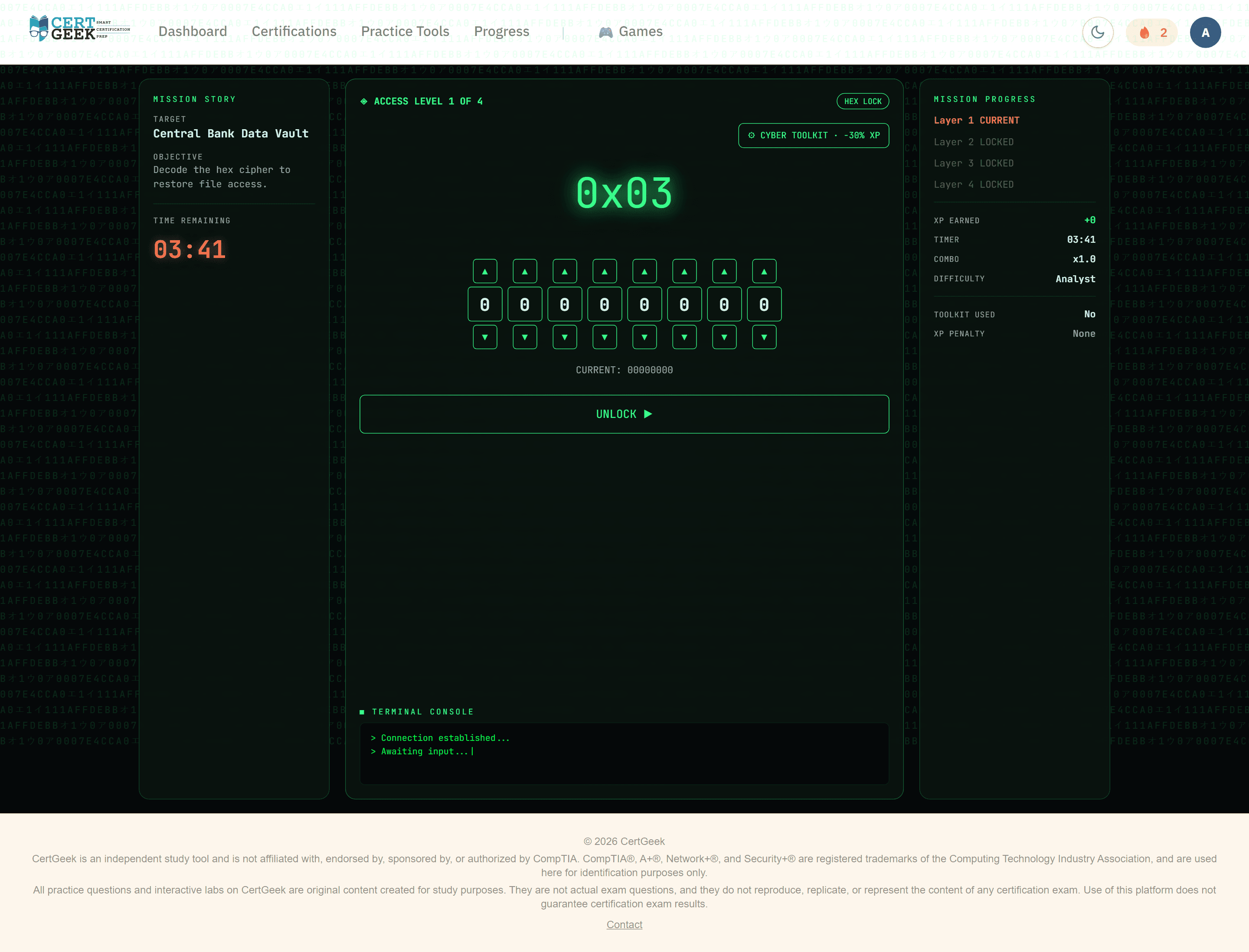Cyber Ops Game